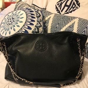 Tory Burch Marion Chain Strap Slouchy Tote Bag